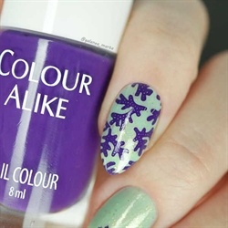 132 Grape, Stamping Neglelak, Colour Alike (u)